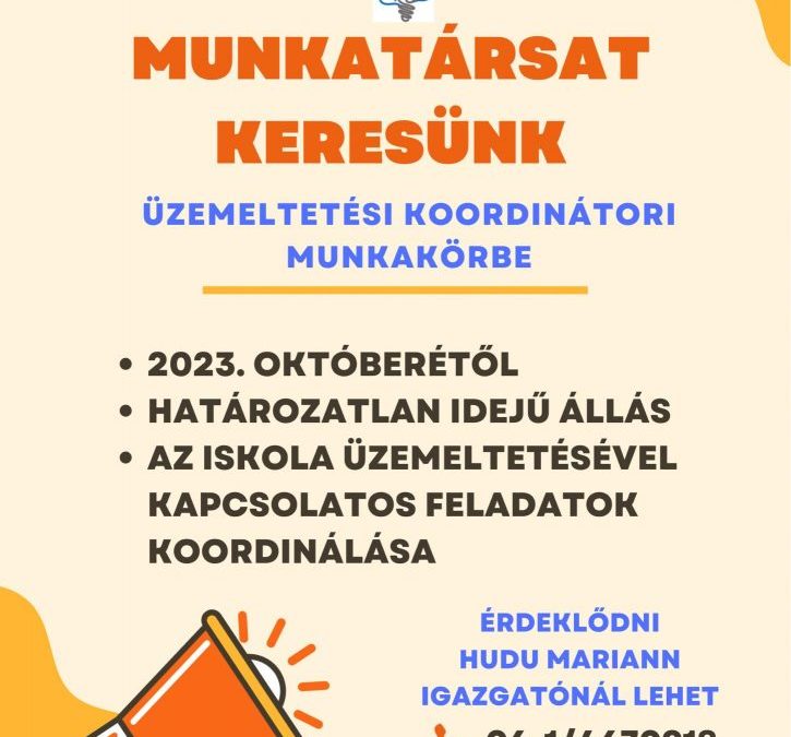Álláslehetőség