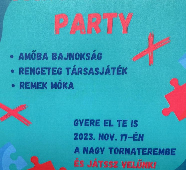 Társasjáték party